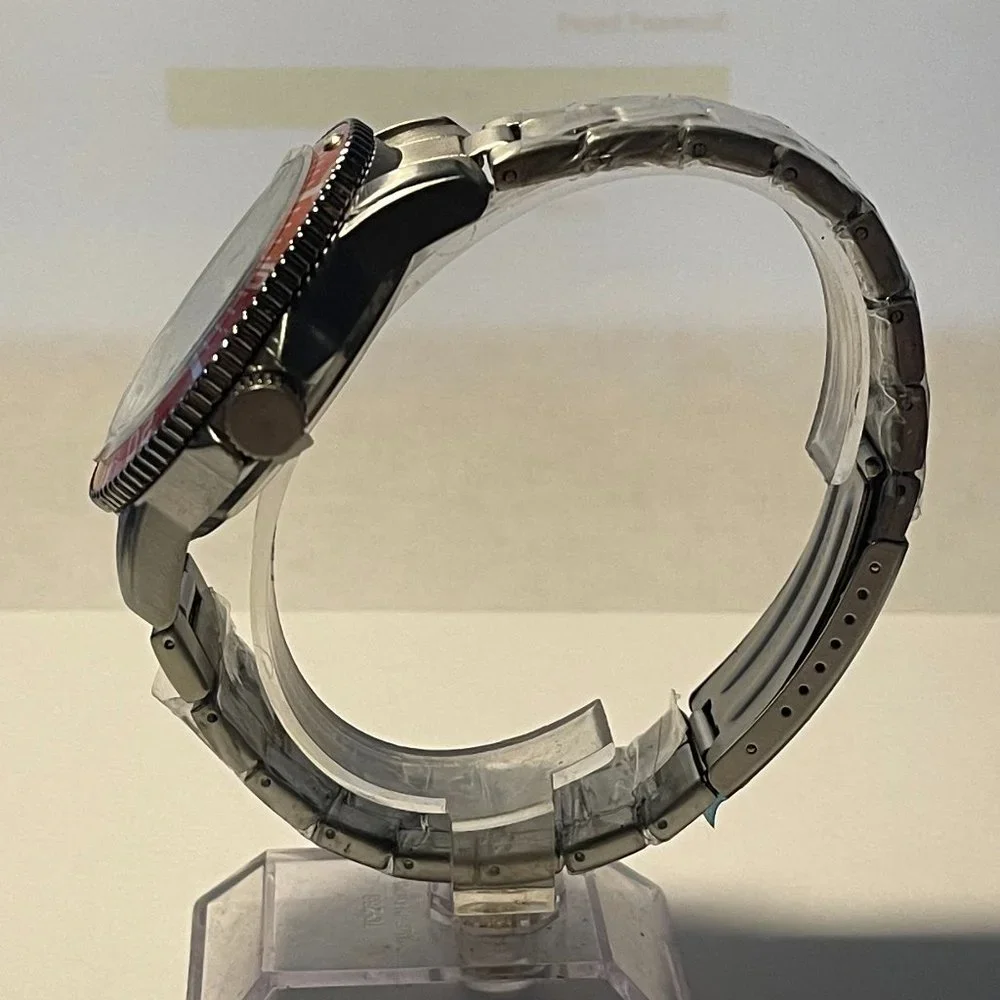 Miami Dolphins NFL Stainless-Steel Men's KEY Watch by SPARO NEW = needs battery
